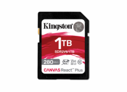 Kingston Canvas React Plus/SDHC/1TB/UHS-II U3 / Class 10