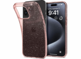 Spigen Liquid Crystal Glitter, rose quartz - iPhone 15 Pro