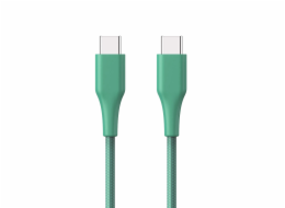 ER POWER kabel USB-C/C GRS 60W 120cm zelený