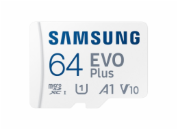 Samsung micro SDXC karta 64GB EVO Plus + SD adaptér