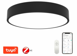 IMMAX NEO RONDATE SLIM SMART stropní svítidlo 80 x 7cm 65W černé Zigbee 3.0, TUYA