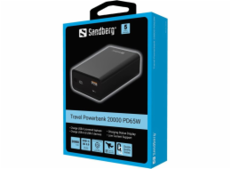 Sandberg Travel Powerbank 20000 PD65W