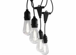 LBM 10m Smart Outdoor Light Chain - 10 x Globe Vintage