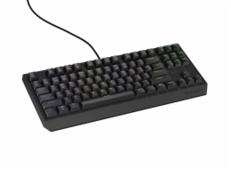 Genesis herní klávesnice THOR 230/TKL/RGB/Outemu Brown/Drátová USB/US layout/Černá