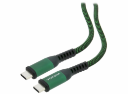 PATONA kabel USB-C/USB-C, Power delivery 100W, opletený, 100cm
