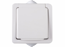 Kanlux Tekno Hermetic Nest Single s kontaktní ochranou 16a 250V White IP54 33496