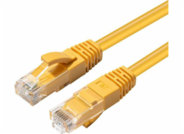 MicroConnect CAT6A UTP 1,5m žlutá LSZH