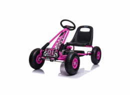 Dětská šlapací motokára Go-kart Baby Mix Razor růžová