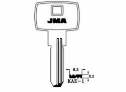 Klíčový polotovar Jma KAE-1, 1 ks.