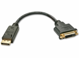 Lindy DisplayPort - DVI-D AV adaptér černý (41004)