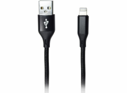 Msonic USB-A – Lightning kabel 1 m černý (MLU623)