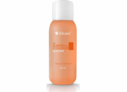 Silcare Acetone na odstranění hybridního laku The Garden of Color Melon Orange 300ml