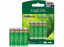 Baterie LogiLink AAA / R03 1000mAh 4 ks.