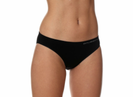 Dámské bikinové kalhotky Brubeck Comfort Cotton, černé, velikost S (BI10020A)