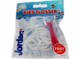 Jordan Jordan Kids Flosser Dentální nit pro děti 5+ 1 balení - 36 ks