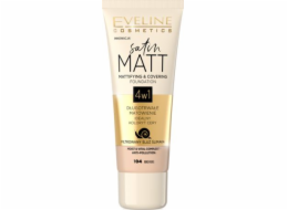 Eveline Satin Matt 4v1 104 Béžová 30ml