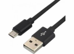 EverActive USB-A - microUSB USB kabel 0,3 m černý (CBB-0,3 MB)