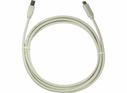 LogiLink USB-C – USB-B kabel USB 1 m šedý (CU0160)