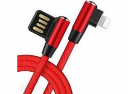 Libox USB-A - Lightning kabel 1 m červený (LB0151)