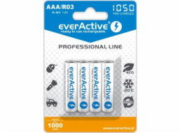 EverActive Professional Line AAA / R03 1050mAh baterie 4 ks.