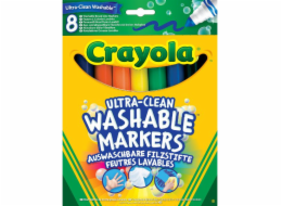 Crayola super smývatelné fixy 8 ks. (58-8328)