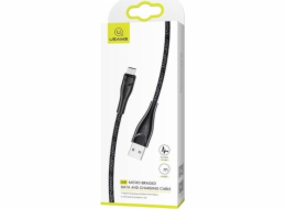 Usams USB-A – Lightning kabel 3 m černý (63790-uniw)