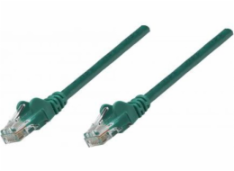 Kabel Intellinet Network Solutions RJ-45, Cat6, CU, U/UTP, 0,25 m, zelený 739825