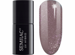 Semilac Semilac Hybridní lak č. 322 Shimmer Dust Brown 7ml univerzální