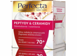 Perfecta Peptides & Ceramides 70+ Krém se silnou redukcí vrásek a elasticitou