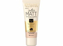 Eveline Satin Matt 4v1 102 Vanilka 30ml