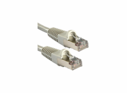 Lindy Patchcord Cat6A, S/FTP, 5m, šedý (47136)