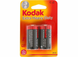 Baterie Kodak Extra Heavy Duty C / R14 2700mAh 2 ks.