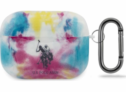 Ochranné pouzdro US Polo Assn USACAPPCUSML Tie & Dye Collection pro AirPods Pro modré