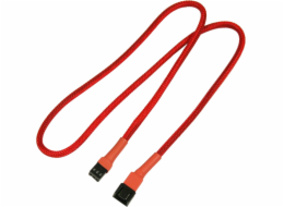 Nanoxia 3-pin - 3-pin, 0,6 m, červená (900300001)