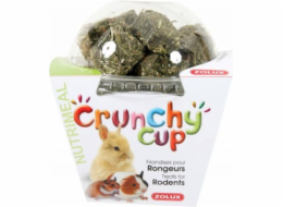 Zolux CRUNCHY CUP BLOCKS pamlsky pro hlodavce vojtěška/mrkev 200g