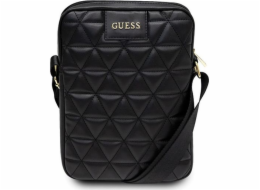 Pouzdro na tablet Guess Guess Bag GUTB10QLBK 10 černá/černá prošívaná taška na tablet