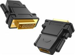 Ugreen HDMI - DVI-D AV adaptér černý (20124)