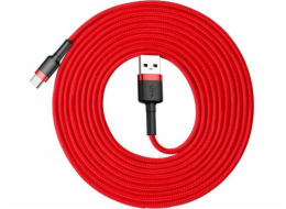 Baseus USB-A - USB-C USB kabel 3 m červený (CATKLF-U09)