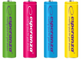 Esperanza Baterie mix AAA / R03 1000mAh 4 ks.