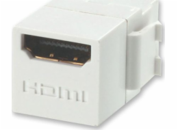 Lindy HDMI Doppelkuppl. F/F keystone Keystone Modul für Wanddosen - 60526