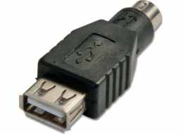 Lindy USB – PS/2 USB adaptér černý (70000)