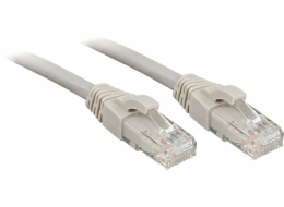 Lindy Patchcord UTP, Cat.6, LSOH, 3m, šedý (45404)