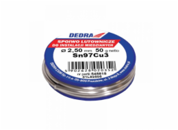 Dedra Pájecí kov 2,5mm Sn97Cu3 50g (31L92505)