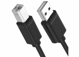 Unitek USB-A - micro-B USB kabel 1 m černý (Y-C430GBK)