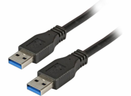 EFB USB kabel USB-A – USB-A 1 m černý (K5210SW.1)