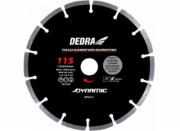 Dedra segmentový disk dynamický 115 mm 22,2 m (HP2111)