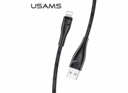 Usams USB-A – Lightning kabel 2 m černý (63789-uniw)