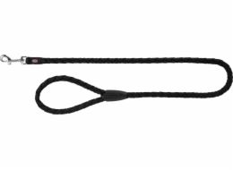 Trixie Cavo Leash, S–M: 1,00 m/o 12 mm, černá