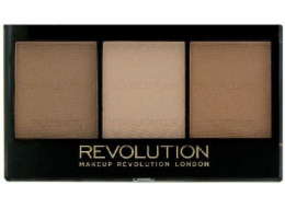 Makeup Revolution Ultra Sculp & Contour Sada pro korekci obličeje Light-Medium C04 11g