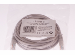 Libox 5m CAT.5E UTP 4x2x26 AWG